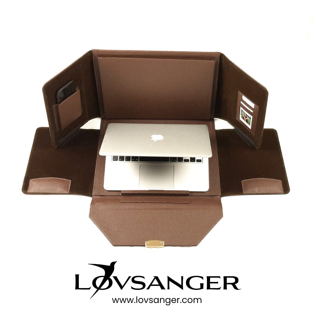 Best minimalist leather laptop bag
